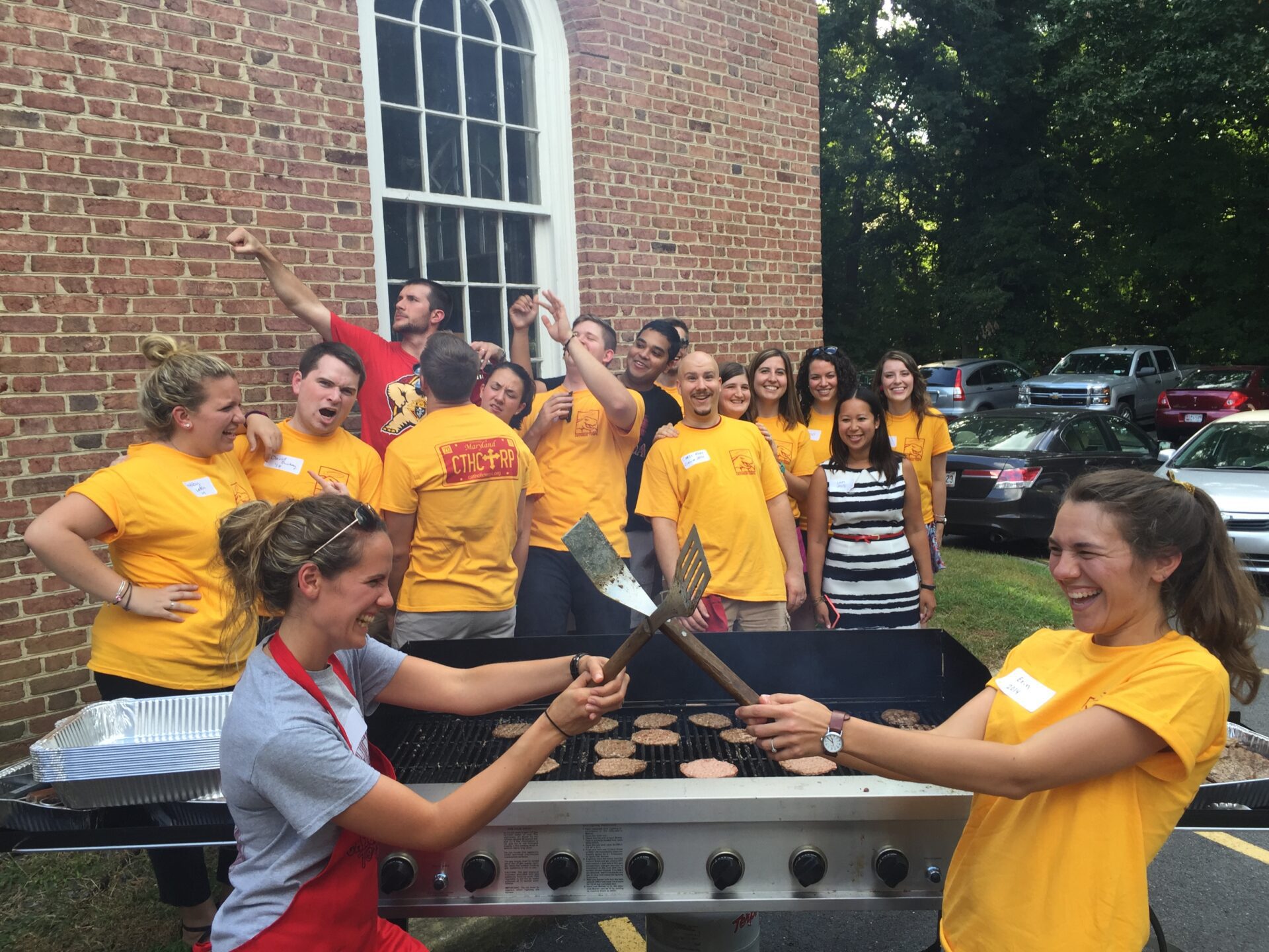 Welcome BBQ Alumni Volunteers August 29, 2018